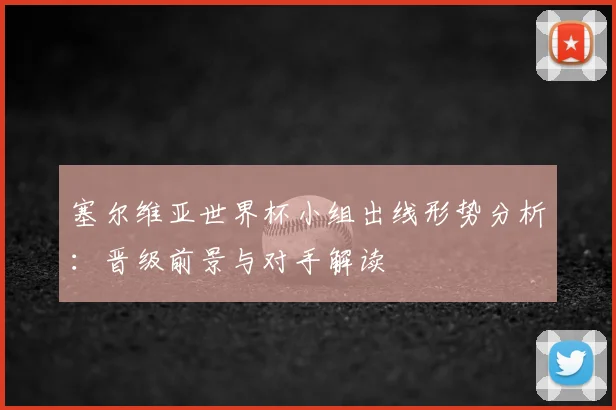 塞尔维亚世界杯小组出线形势分析：晋级前景与对手解读